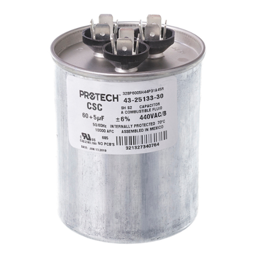 60/5 MFD 440V CAPACITOR